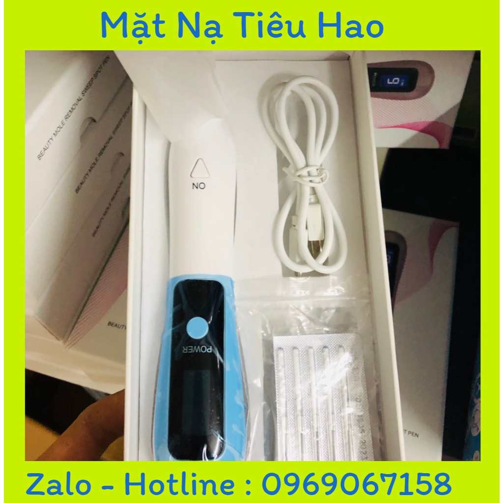 Máy đốt nốt ruồi, mụn thịt, ổ hôi nách 9 cấp độ cao cấp - có đèn pin soi