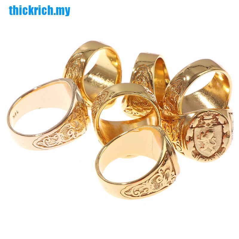 Nhẫn Mạ Vàng 18k Hình Chim Đại Bàng Cá Tính Cho Nam