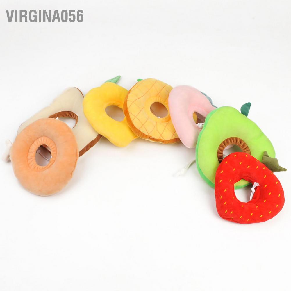 Virgina056 Virgina056 Cat Cone Collar Dễ thương Điều chỉnh Phẫu thuật Phục hồi Vòng cổ Elizabeth cho Mèo con Vật nuôi