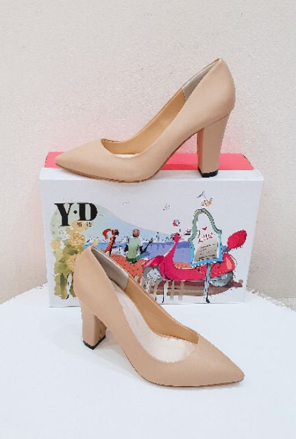 Bít cao gót trụ 8cm