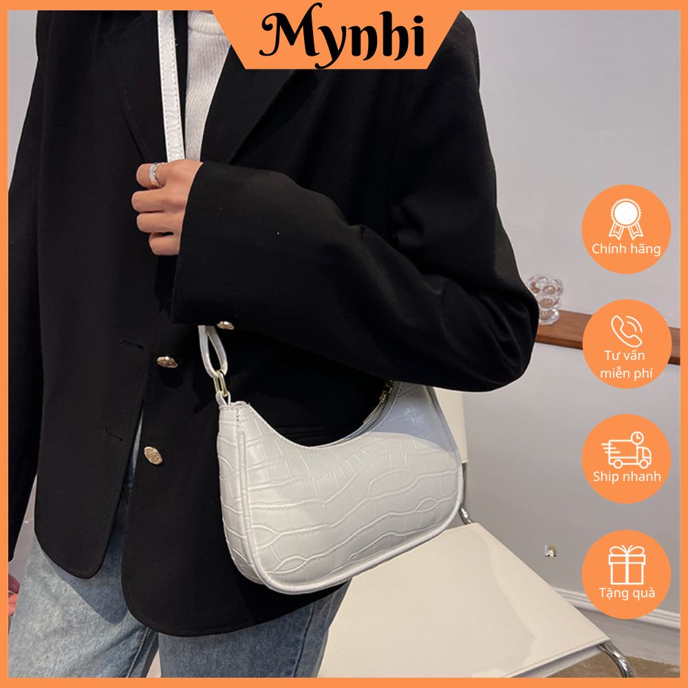 Túi kẹp nách MYNHI túi đeo chéo nữ thời trang phong cách Hàn Quốc SMN310