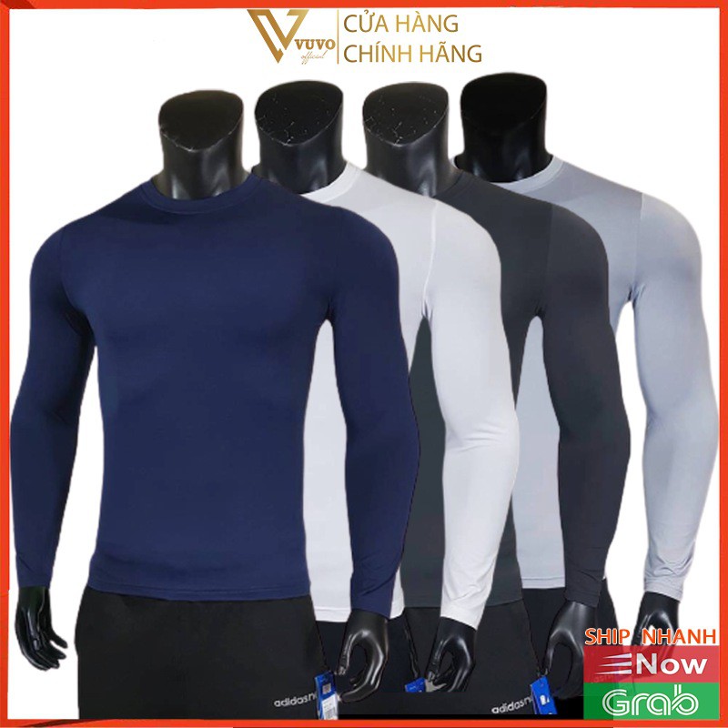 Áo Giữ Nhiệt Nam Thể Thao Dài Tay Nhiều Màu Size Từ 45 đến 90kg | BigBuy360 - bigbuy360.vn