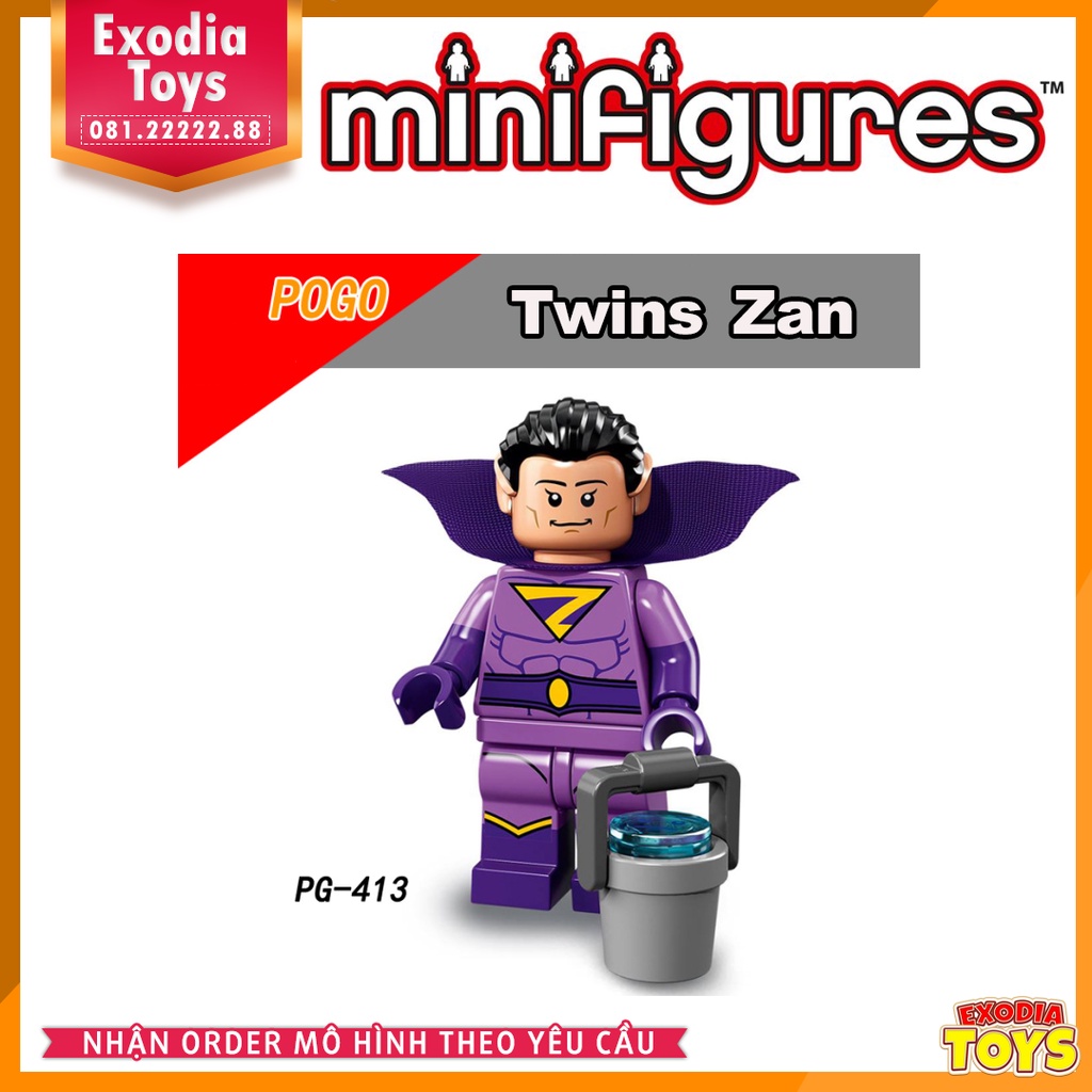 Minifigure nhân vật siêu anh hùng DC Comics : The Lego Batman Movie - Đồ Chơi Xếp Hình - POGO 8107