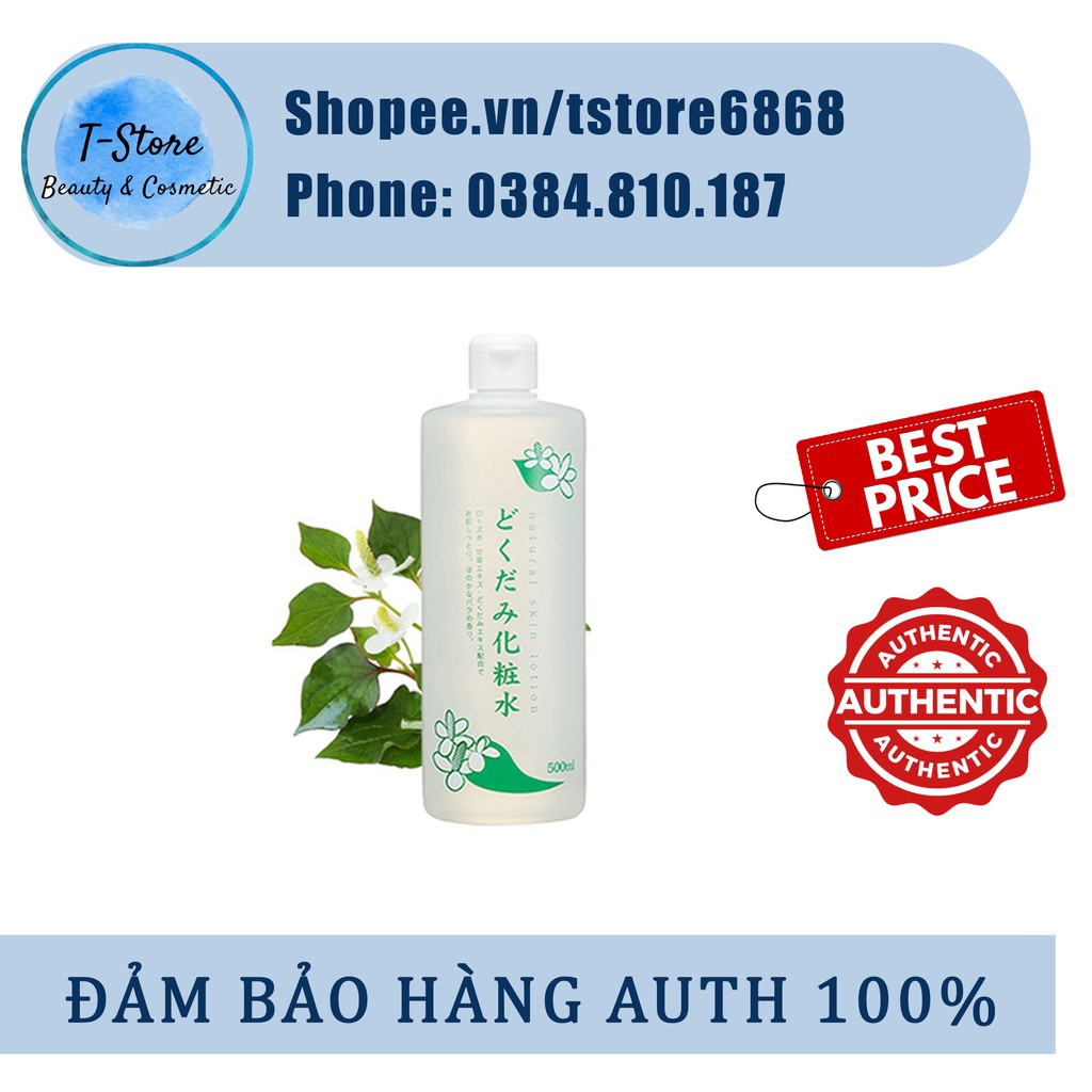 ( HÀNG AUTH CÓ SẴN) Lotion Diếp Cá Dokudami 500ml