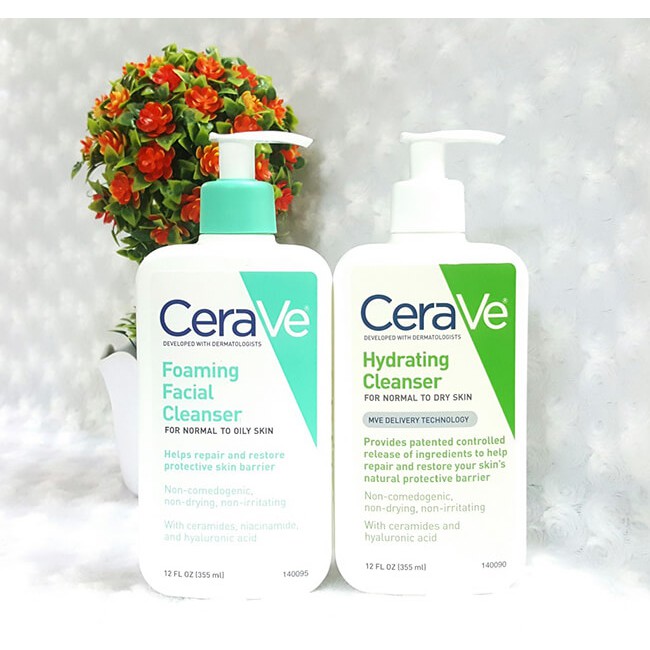 Sữa rửa mặt CeraVe Hydrating Facial Cleanser 355ml