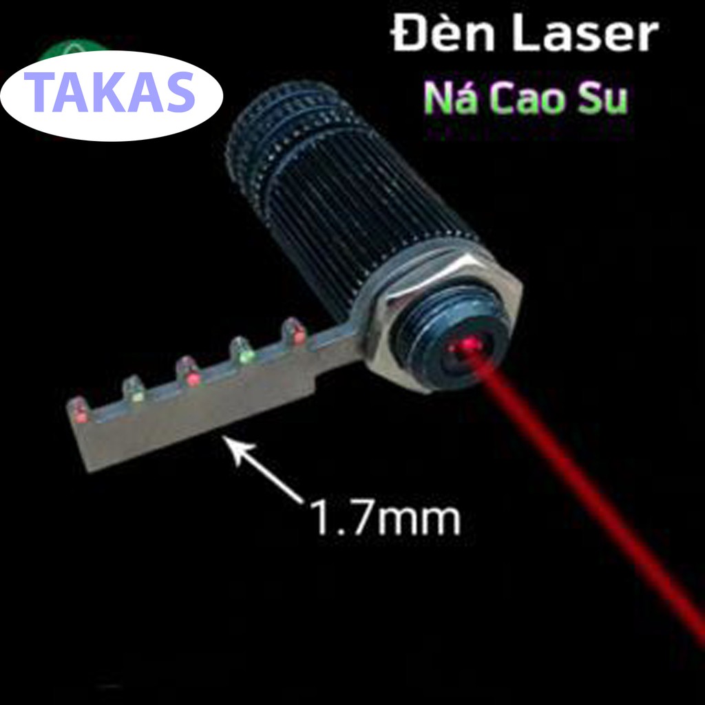 ĐÈN LAZER THƯỚC NGẮM CHO NÁ THUN - NÁ CAO SU