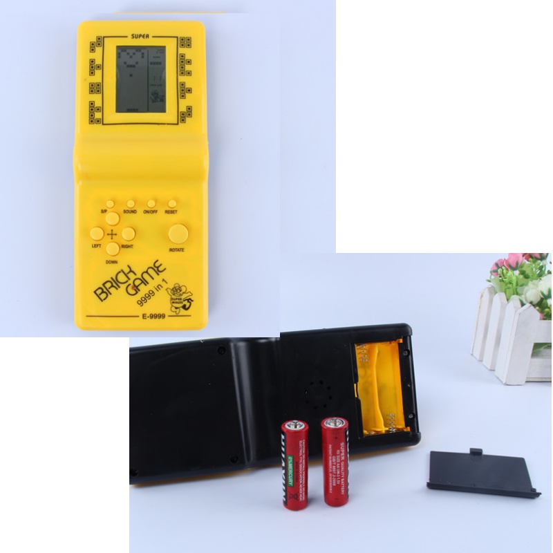 Máy chơi game xếp hình xếp gạch Brick game cầm tay E999