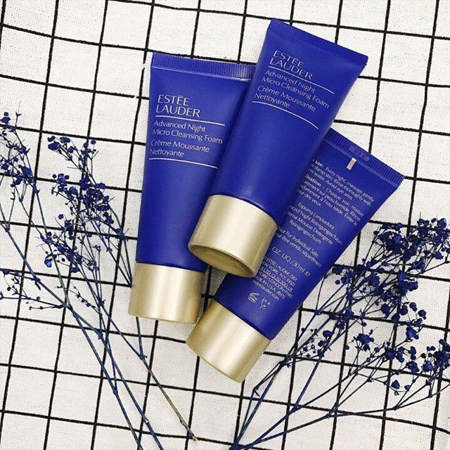 [ 30ml - 50ml ] Sữa rửa mặt dưỡng ẩm Estee Lauder Advanced Night Micro Cleansing Foam