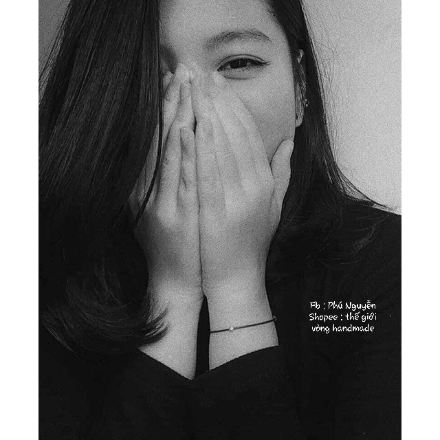 Vòng Tay Bi Bạc Đan Sợi Nhỏ ( Ghi chú size cổ tay )