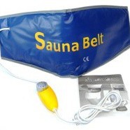 Đai xông hơi giảm béo Velform ALM009 Sauna Belt (Xanh) + Tặng 1 tai nghe nhét tai Protab - BBL01