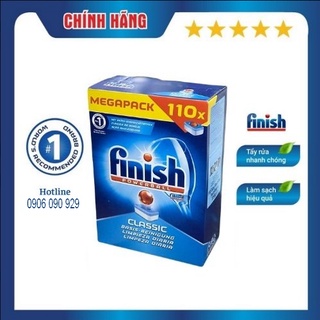 VIÊN RỬA BÁT ĐỨC HỘP 110 VIÊN TỔNG HỢP 3 THÀNH PHẦN CHÍNH BỘT MUỐI BÓNG DÙNG CHO MÁY RỬA BÁT