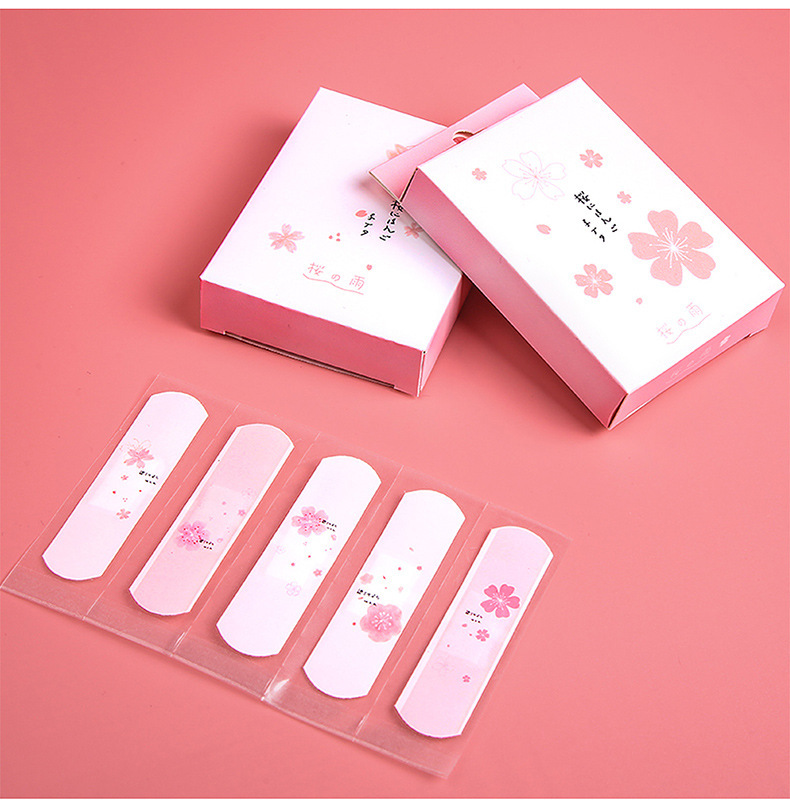 Hộp 20 băng cá nhân chống nước thoáng khí họa tiết quả bơ dễ thương cho trẻ em