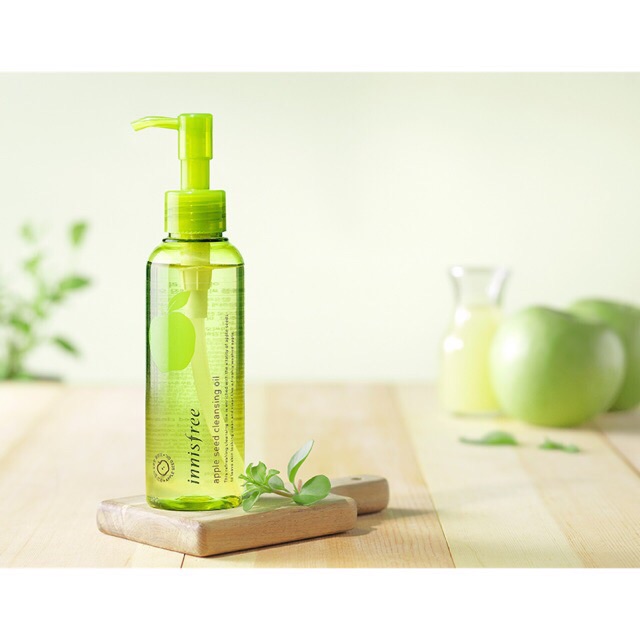 Dầu tẩy trang táo xanh Innisfree Apple Seed Cleansing Oil mẫu mới nhất