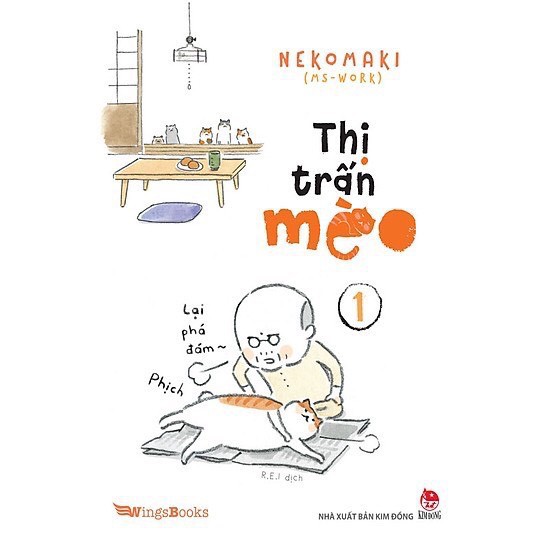 Sách - Thị Trấn Mèo Tập 1
