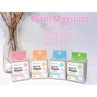 Núm ti thay thế bình Moyuum Hàn Quốc số 2-3-4