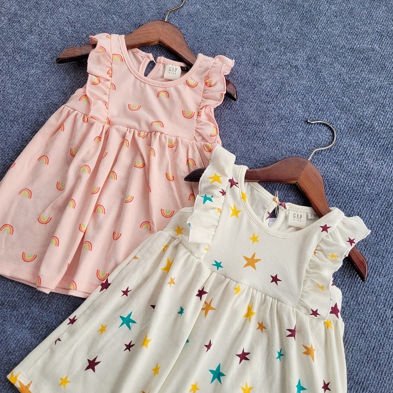 Váy cánh tiên GAP xịn Váy xuất dư hè cho bé gái 1-7T