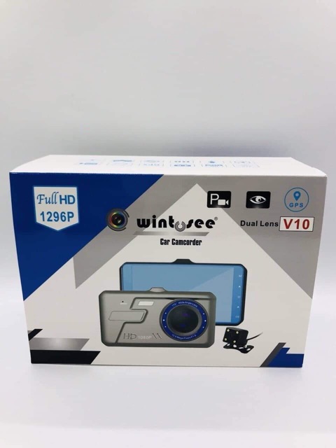 [Combo hot]Camera hành trình WintoSee V10, có GPS, Ghi hình vòng lặp, hiển thị tốc độ | BigBuy360 - bigbuy360.vn