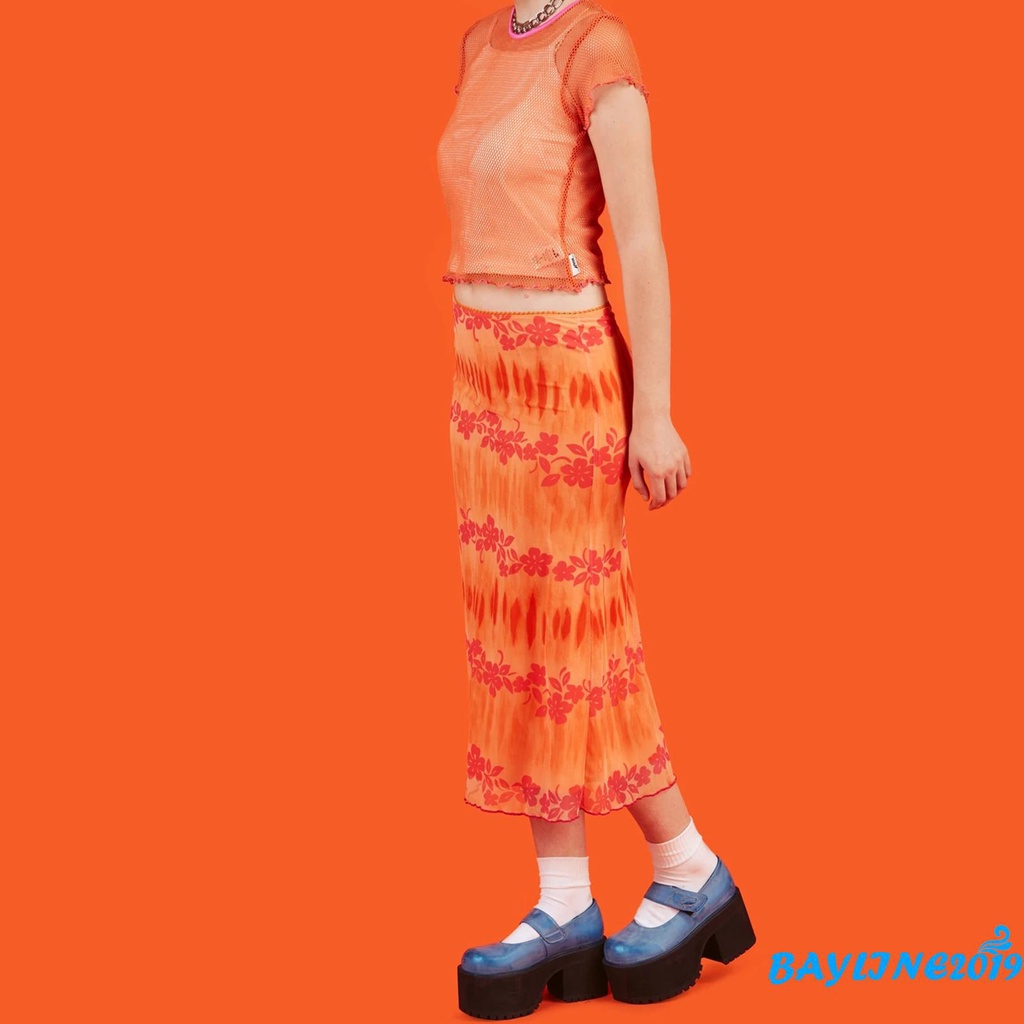 Chân Váy Dài In Họa Tiết Phong Cách Bohemian Dành Cho Nữ