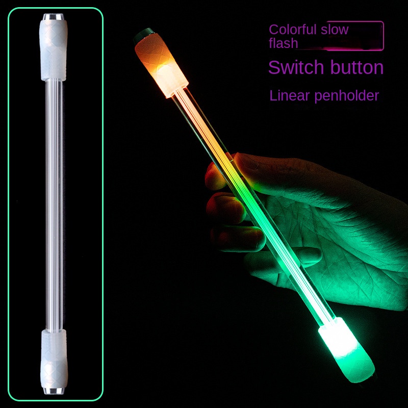 Bút Xoay Có Đèn LED Phát Sáng Giúp Giảm Căng Thẳng Dành Cho Trẻ Em Và Người Lớn