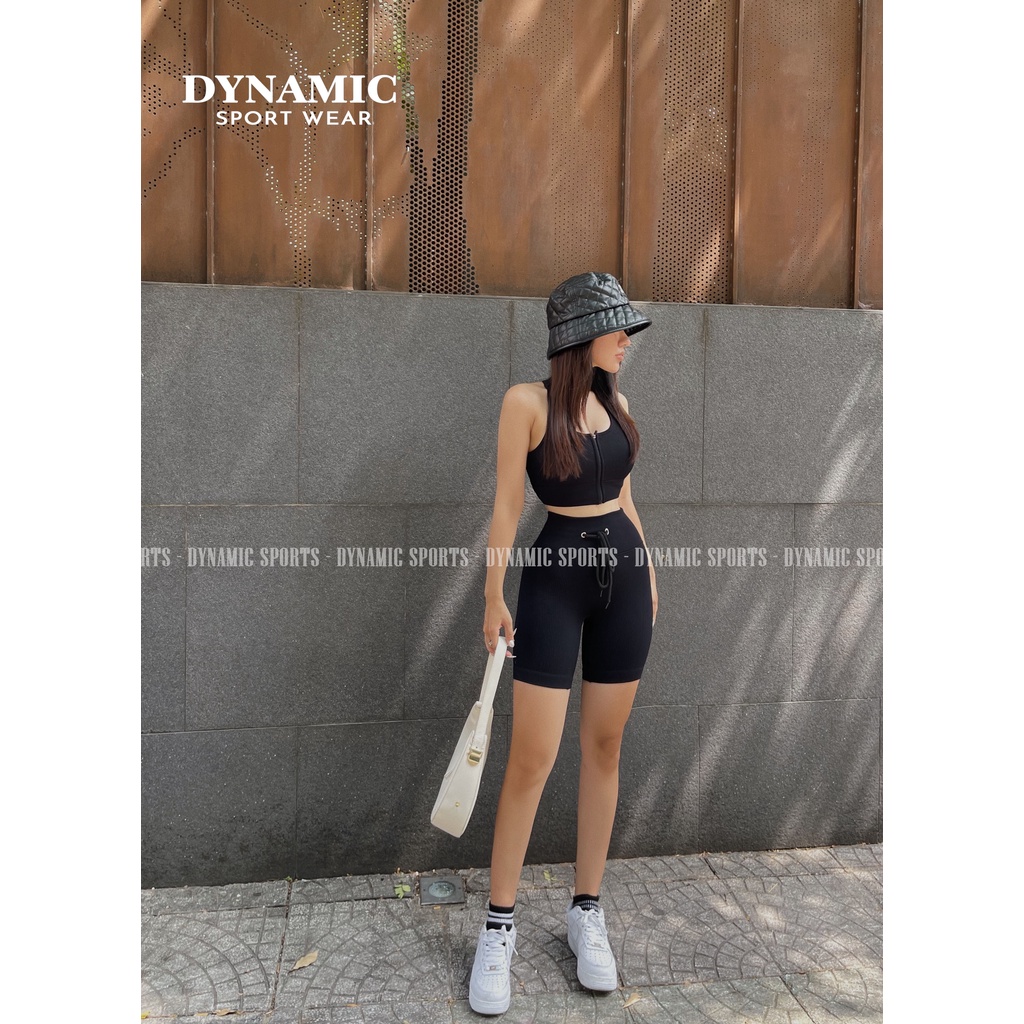 Quần đùi và Bra thể thao tập Gym, Yoga, Aerobic nữ Biker