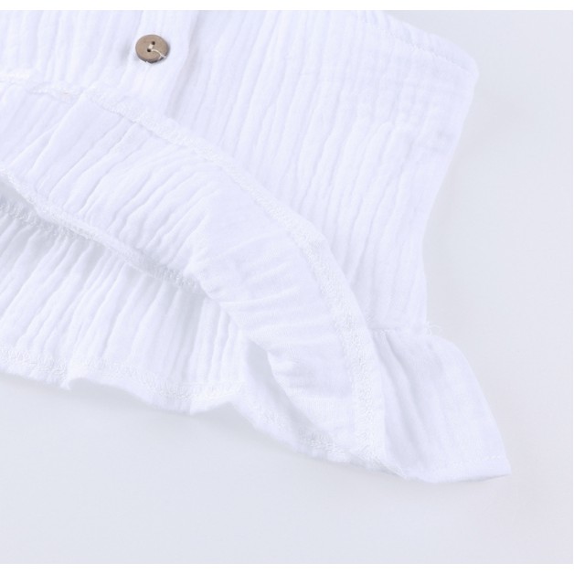 Bộ quần short áo ba lỗ cho bé gái