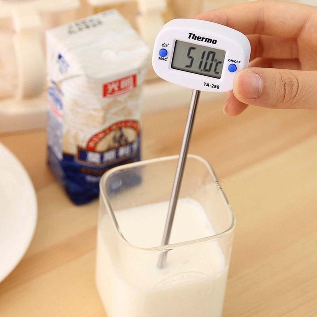 Nhiệt kế đo nhiệt độ sữa, thức ăn