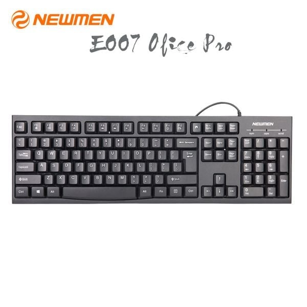 Bàn phím Newmen E007 có dây - Rất phù hợp dùng văn phòng