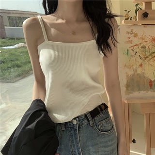 Hellomida Áo tank top len basic