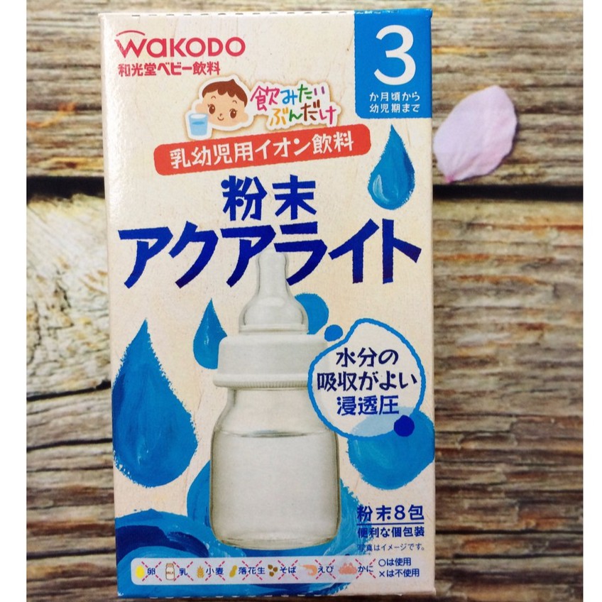 NƯỚC ION ĐIỆN GIẢI CHO BÉ 3M+