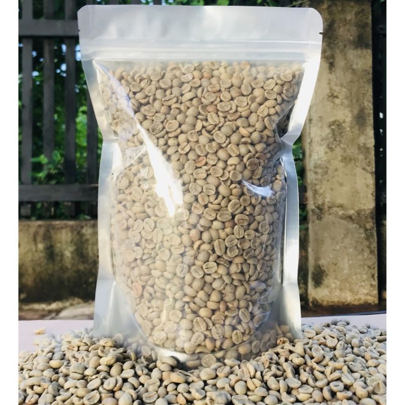 cà phê nhân chưa rang [nguyên liệu sạch tây nguyên] 1kg