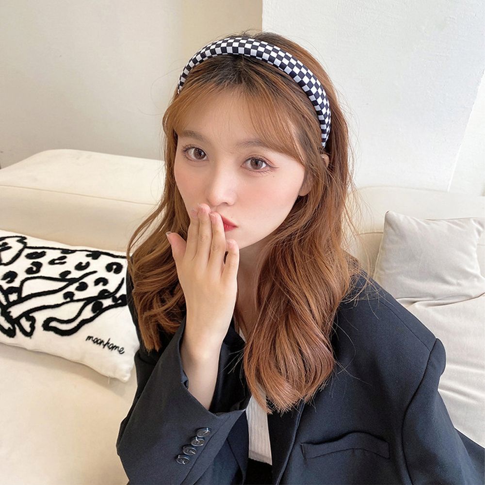 Băng đô cài tóc họa tiết da báo/hoa/trắng/đen thời trang Hàn Quốc cho nữ TAYLOR1