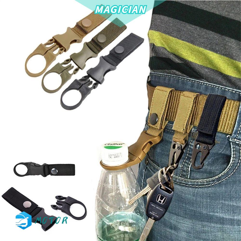 Phụ kiện giá đỡ bình nước bằng nylon gắn balo tiện dụng và bền