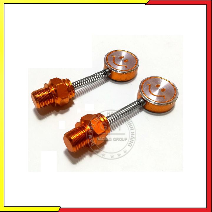 Ốc mặt cười lò xo 10li ren thuận gắn chân kính xe máy