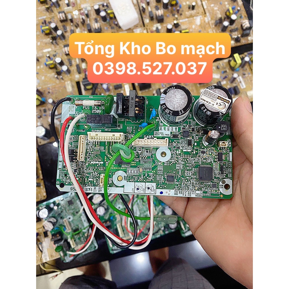 Bo Mạch Dàn Lạnh Máy Lạnh Daikin Inverter, Daikin Mono Model FTKQ35SVMV FTKC25QMVM  / FTC25NV1V