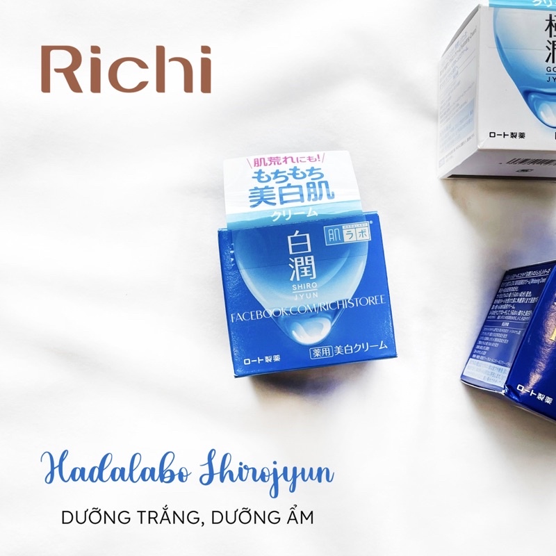 Kem dưỡng trắng Hadalabo nội địa Nhật