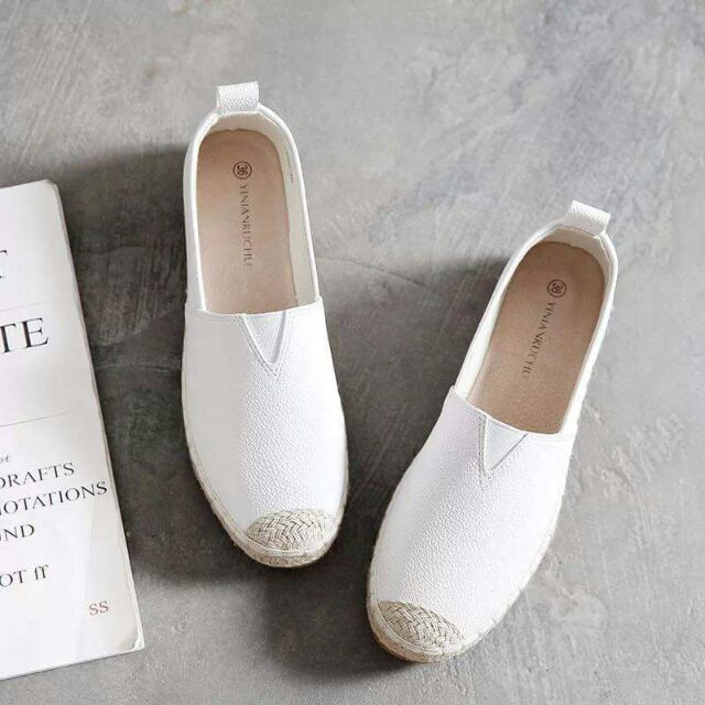 Giày slipon đế cói big size (oder)