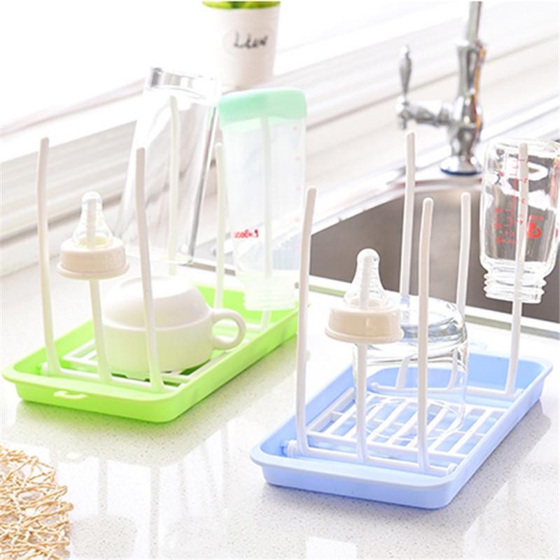 Giá Phơi Khô Bình Sữa Em Bé Có Thể Gấp Gọn Tiện Lợi