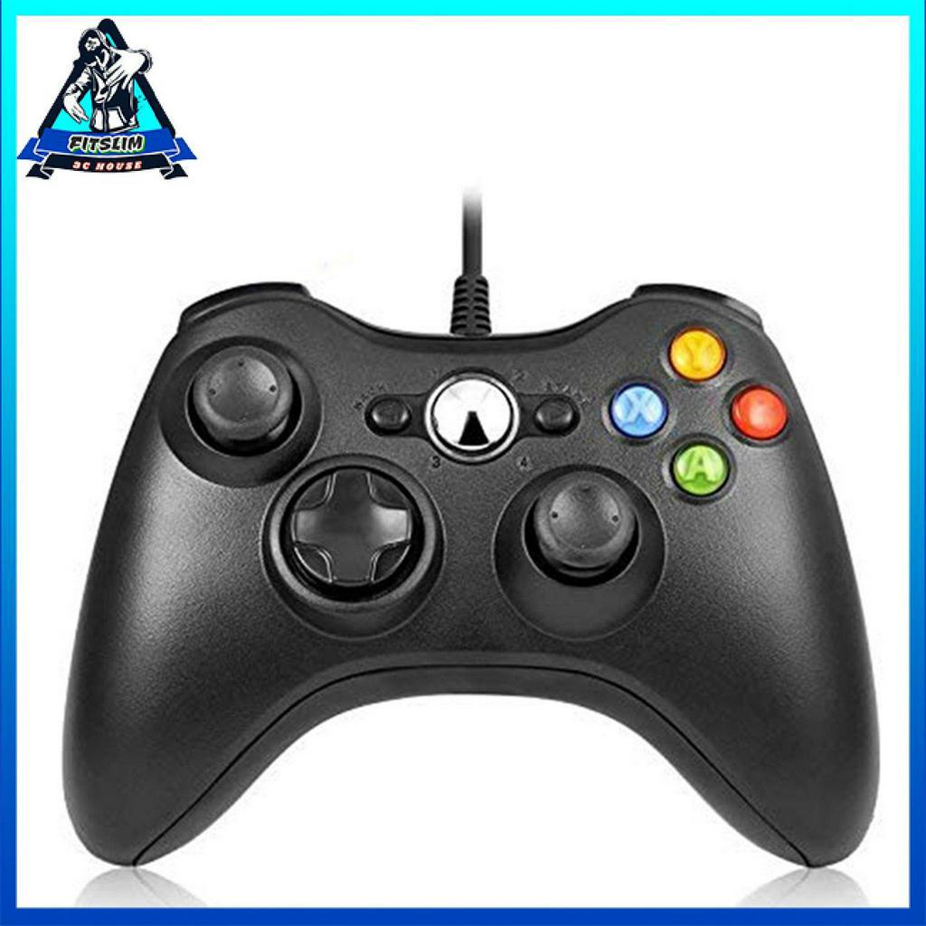 Tay Cầm Chơi Game Có Dây Kết Nối Usb Cho Microsoft Xbox 360