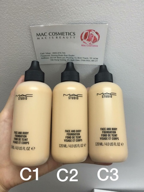 Kem Nền MAC Studio Face And Body Foundation | BigBuy360 - bigbuy360.vn