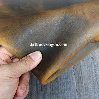 10 Pia da bò sáp wax màu nâu thương hiệu Da Thuộc Sài Gòn