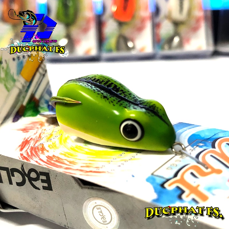 Mồi câu lure cá lóc V5 , nhái thái lure.! mồi giả câu lure .!!!