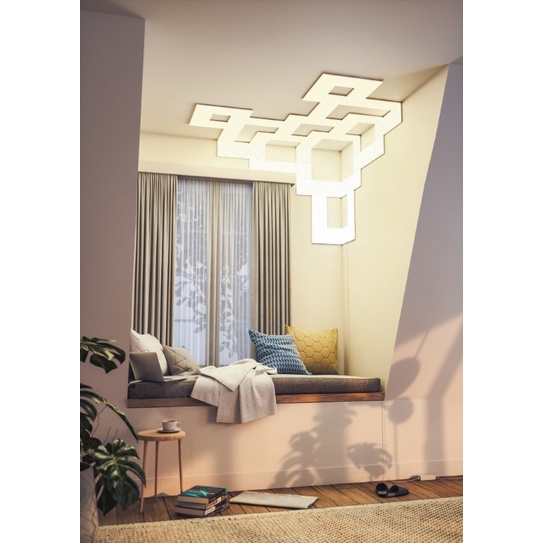 Bộ hỗ trợ gắn tường dành cho bộ đèn lắp ghép thông minh Nanoleaf Canvas 9 miếng