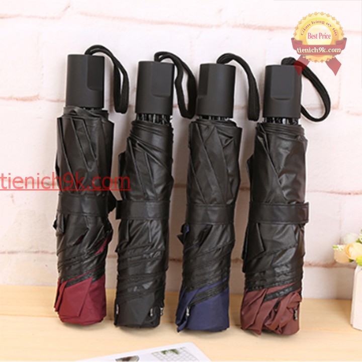 Ô Dù Che Mưa Che Nắng Chống Tia UV 2 Lớp 8 nan Cao Cấp Nhật Bản