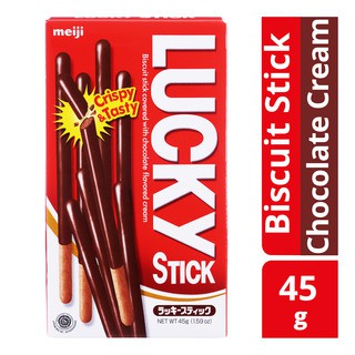 Bánh Que Socola Lucky Stick Meiji 45g