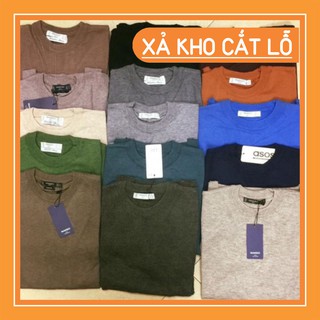 Áo len nam cổ tròn mango xuất dư HD