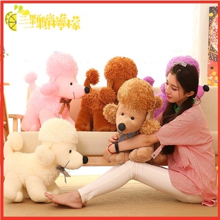 Thú Nhồi Bông Hình Chú Chó Poodle Hoạt Hình Nhiều Màu Sắc
