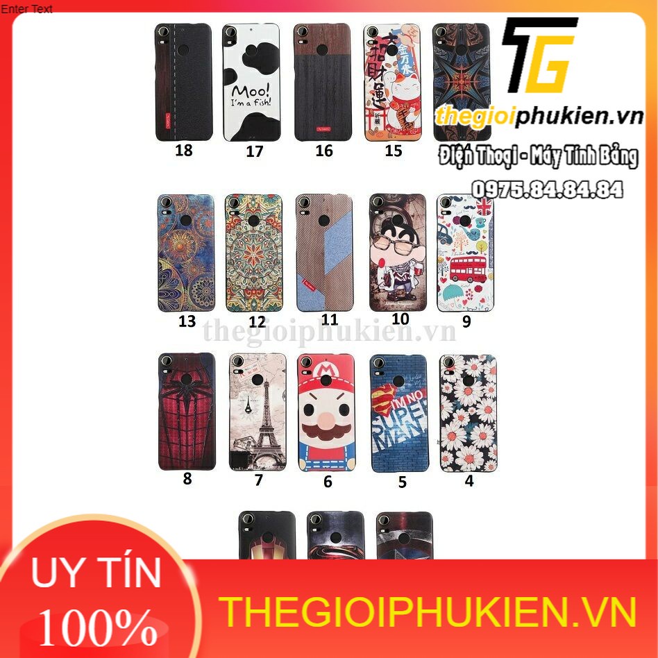 Ốp lưng HTC Desire 10 in hình 3D chính hãng My Colors