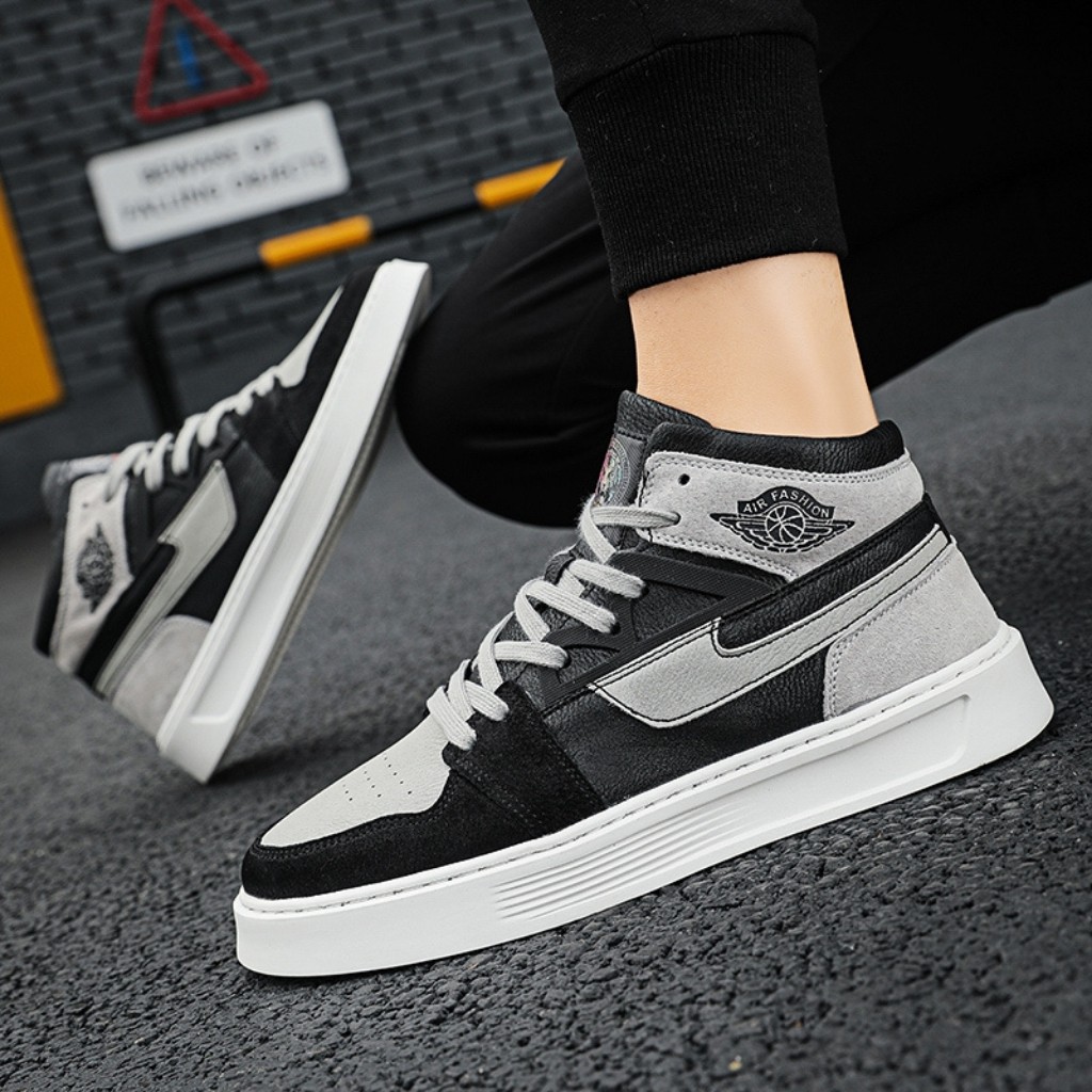 Giày cao cổ nam Air JD cao cấp phiên bản bùng nổ cực hot 2021 - Giày sneaker nam - Giày thể thao nam | BigBuy360 - bigbuy360.vn