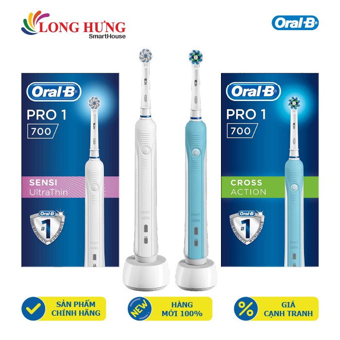 Bàn chải điện Oral-B Pro 700 - Hàng nhập khẩu