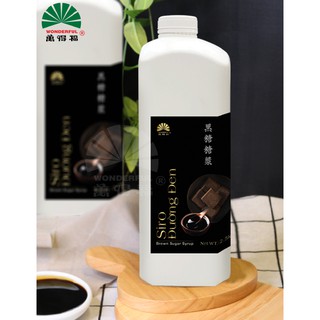 Siro đường đen wonderful 2.5kg